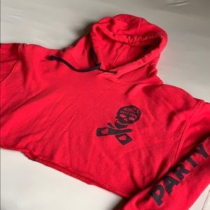 Kirill Was Here Crop Top Hoodie